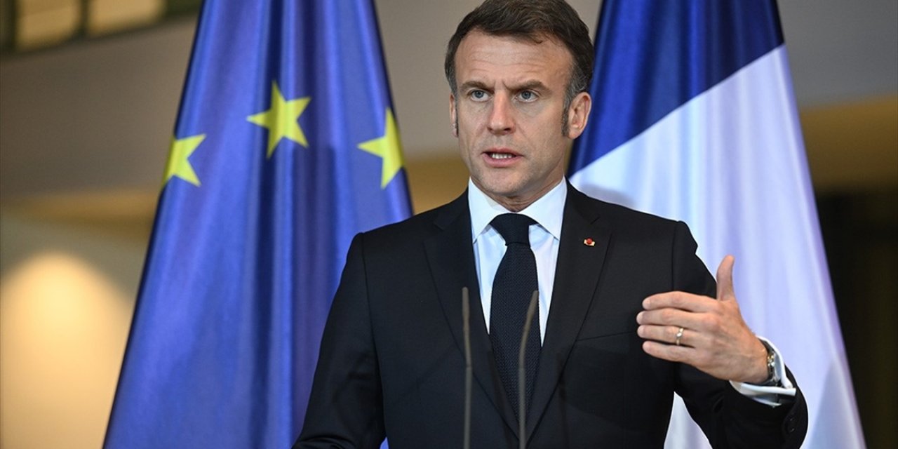 Macron: Gazze'deki Sivillerin Yaşadığı Çile Sona Ermeli