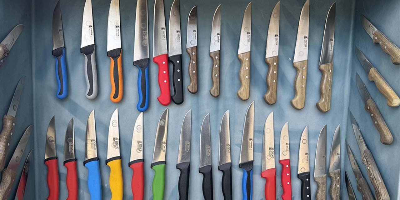 Girişimci Kadın Hibeyle Üretmeye Başladığı Bıçakları 24 Ülkeye Satıyor