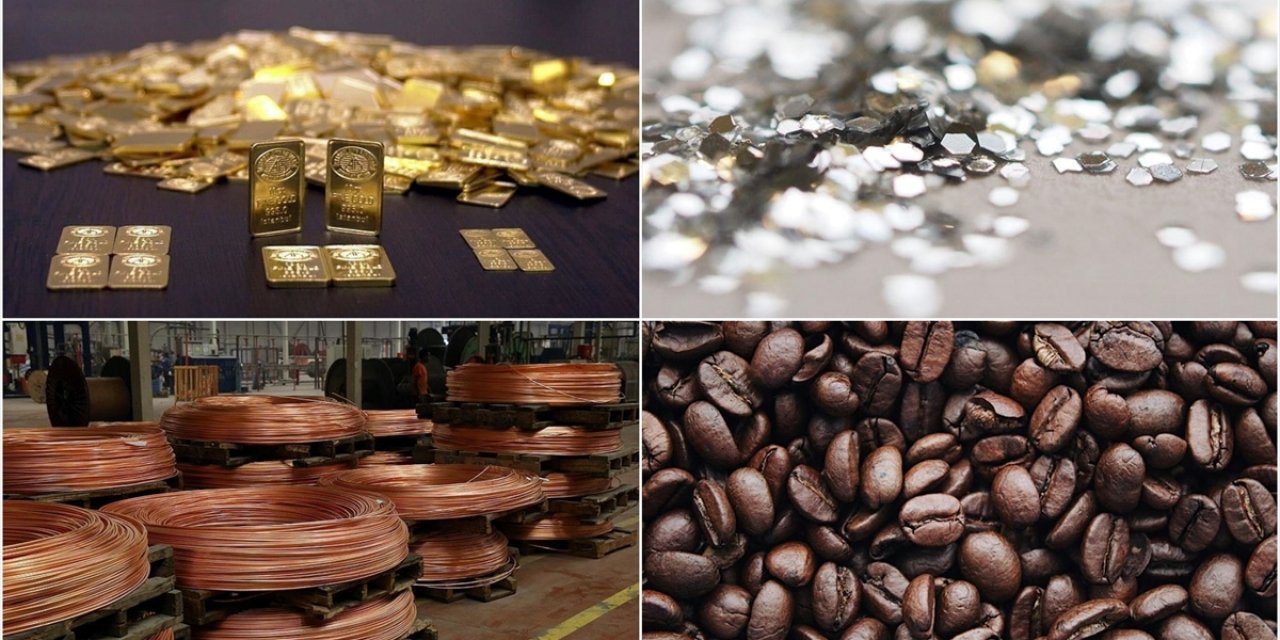 Emtia Piyasasında Yılın İlk Çeyreğinde Altın, Gümüş, Bakır ve Kahve Öne Çıktı