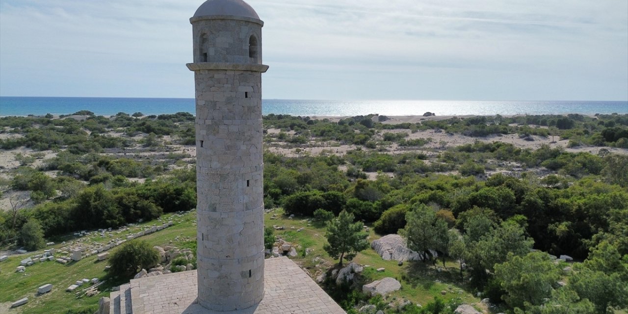 Yeniden Ayağa Kaldırılan Patara Deniz Feneri Çevre Düzenlemesinin Ardından Ziyarete Açılacak
