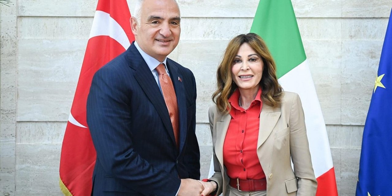 Kültür ve Turizm Bakanı Ersoy, İtalya Turizm Bakanı Santanche İle Görüştü