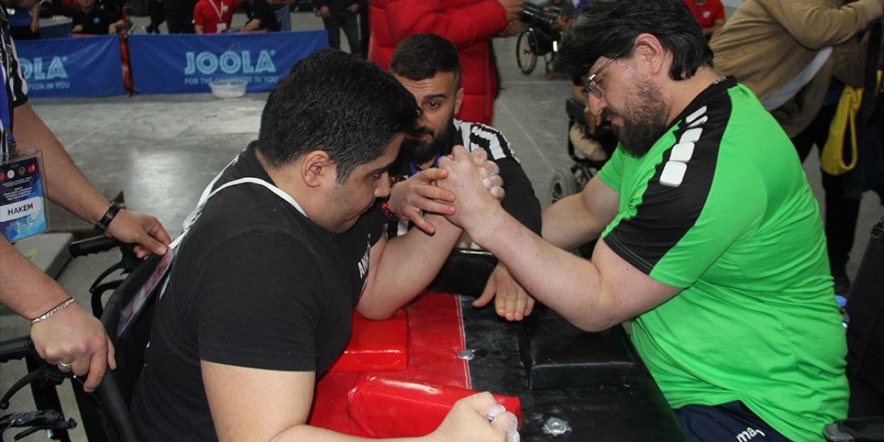 "Avatar" Lakaplı Gökhan, Bilek Güreşinde 41. Kez Kürsünün Zirvesine Çıktı