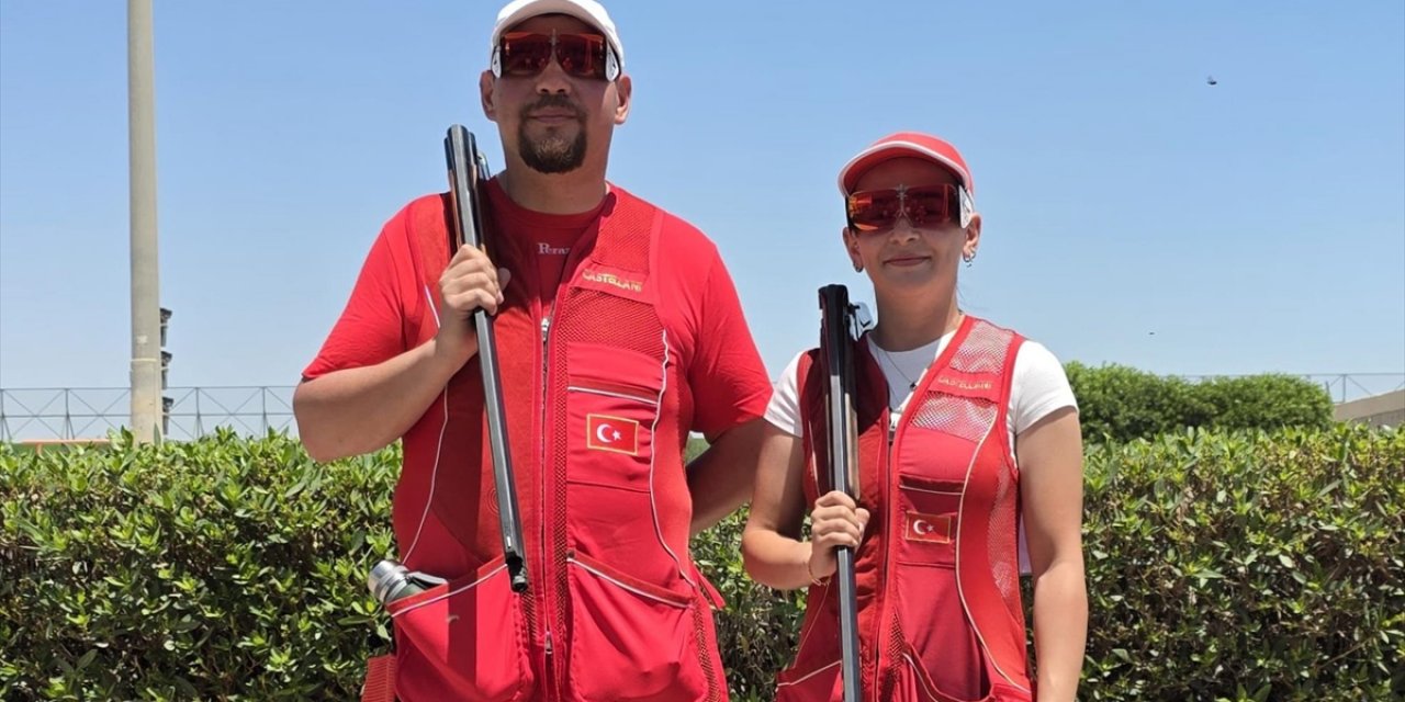 Milli Atıcılar Yavuz İlnam ve Rümeysa Pelin Kaya, Kuveyt'te Şampiyon Oldu