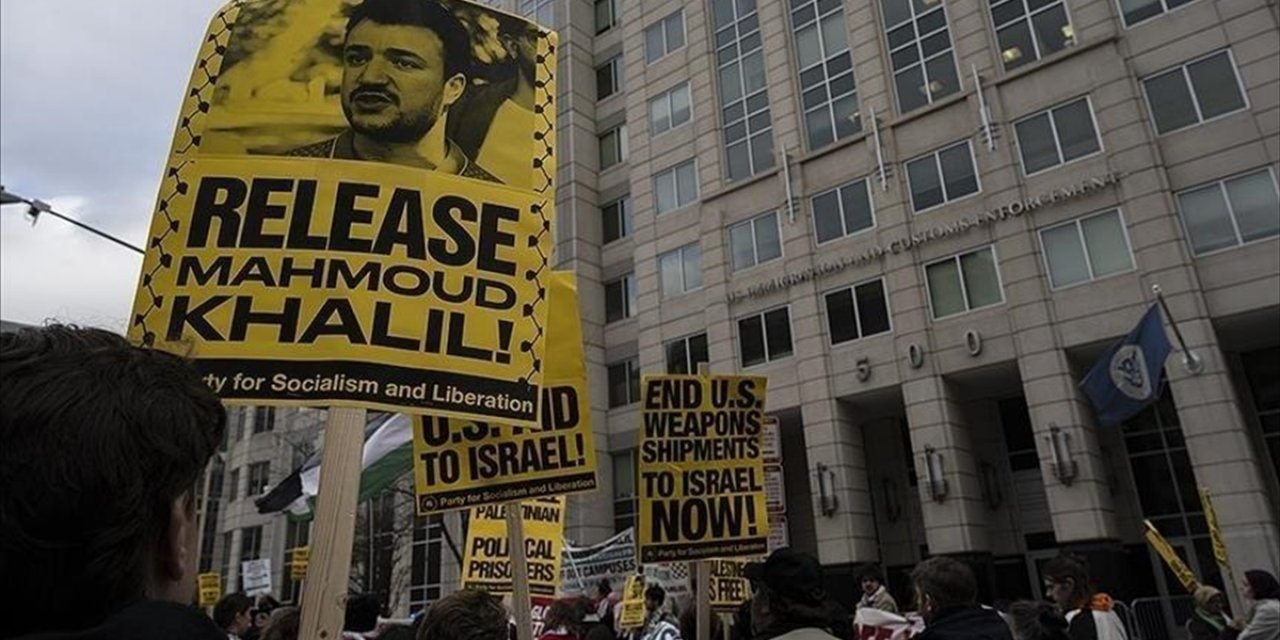 ABD'de Gözaltına Alınan Filistinli Aktivist Halil, Washington Post'a Mektup Yazdı