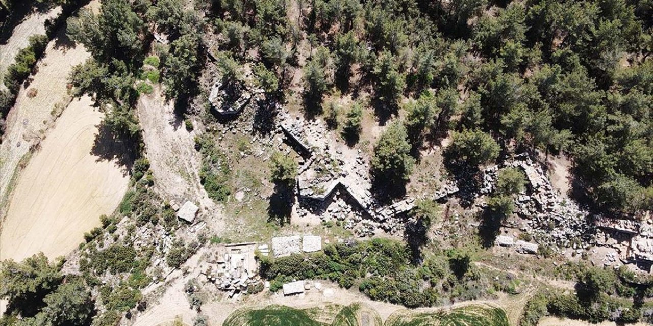 Hyllarima Antik Kenti'ndeki Surlar Kazılarla Gün Yüzüne Çıkarılacak