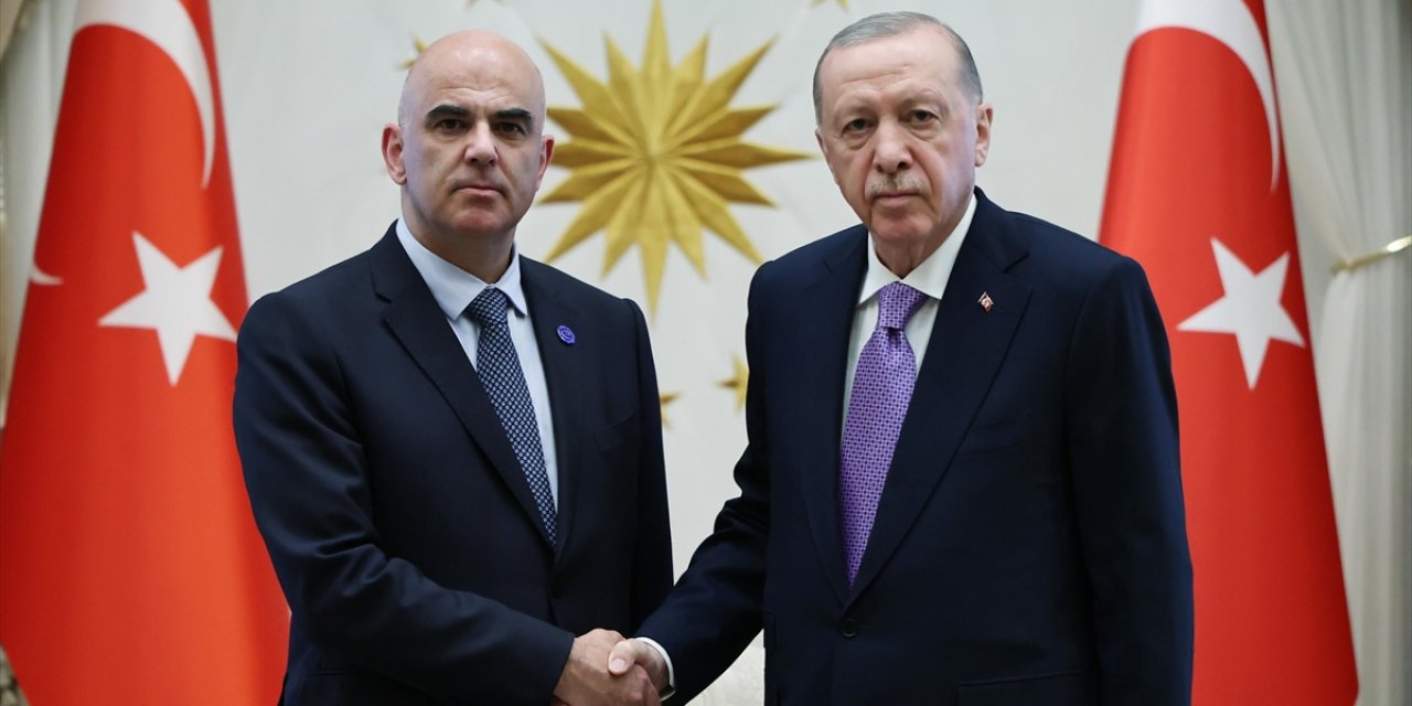 Cumhurbaşkanı Erdoğan, Avrupa Konseyi Genel Sekreteri Berset'i Kabul Etti