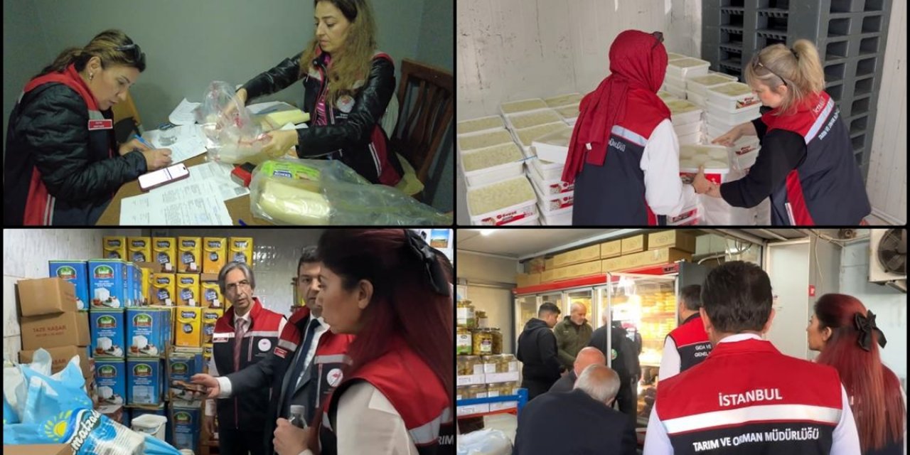 Tarım ve Orman Bakanlığından Bayrampaşa'da Toplu Satış Yapılan Gıda Sitelerine Denetim