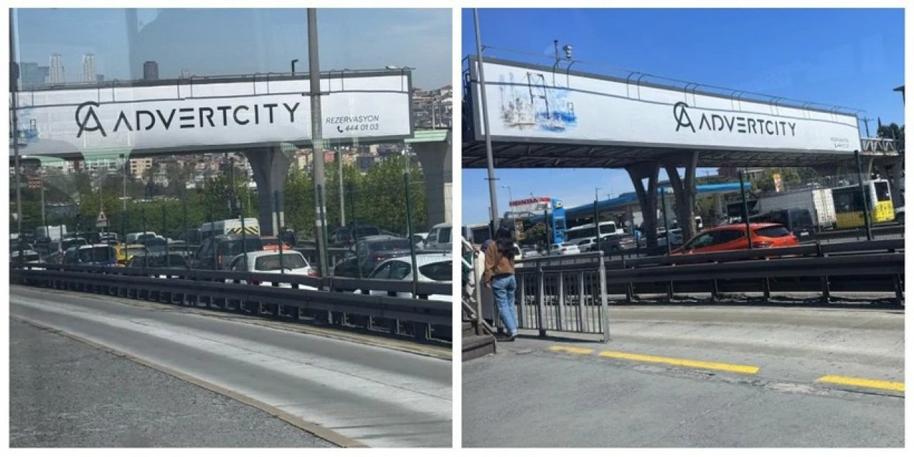 Patron Tutuklandı, Üst Geçitler Reklamsız Kaldı! İstanbul Adalet Sarayı Detayı…