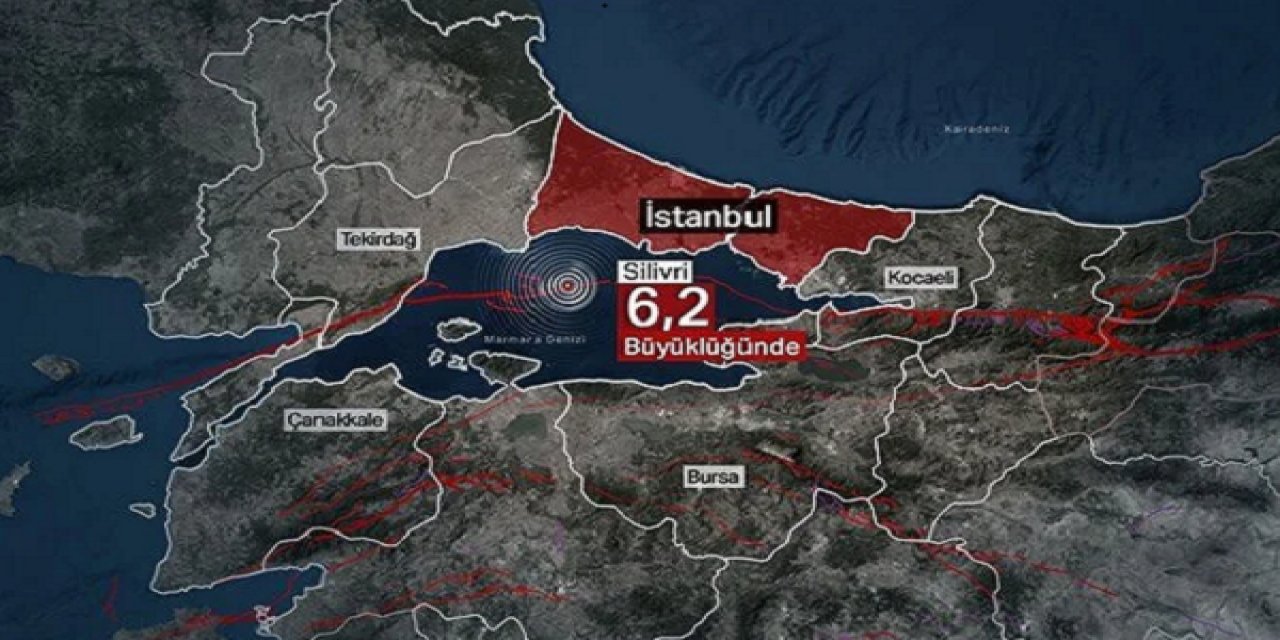 İstanbul’da Şiddetli Deprem: Birçok ilde hissedildi! 10 Saniye Sürdü: Büyüklüğü 6.2
