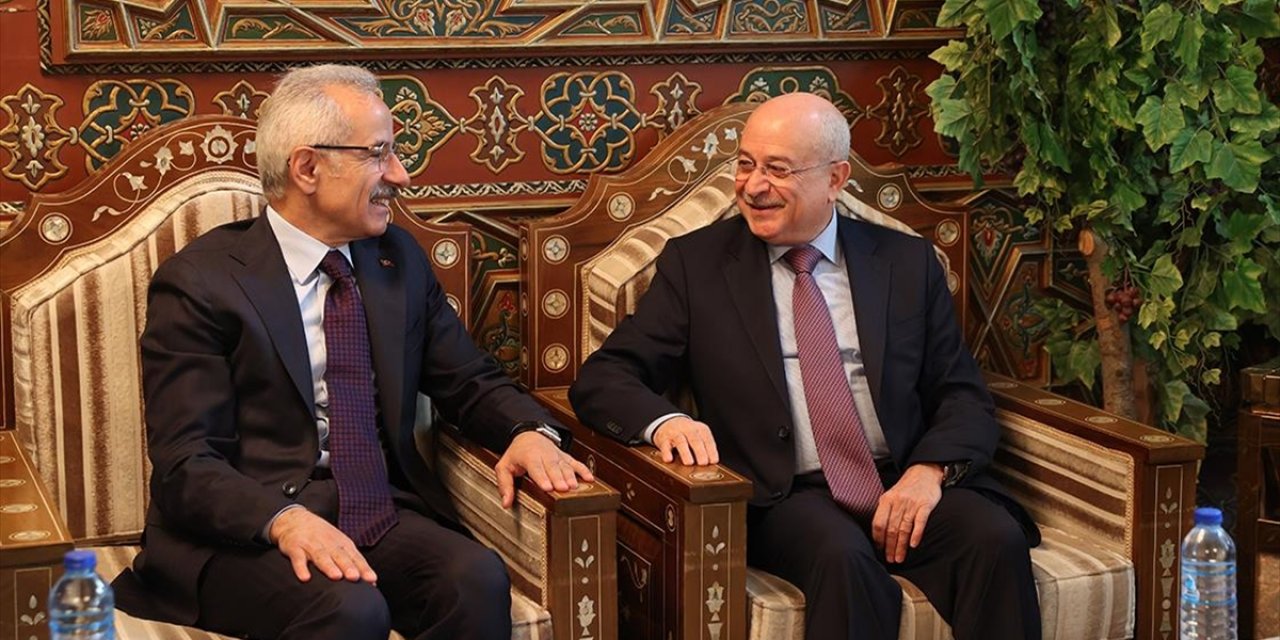 Ulaştırma ve Altyapı Bakanı Uraloğlu, Şam'daki Temaslarını Tamamladı