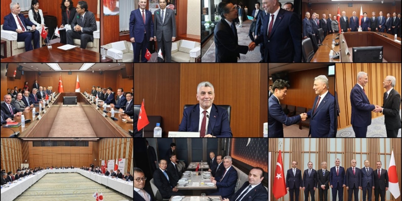 Ticaret Bakanı Bolat'ın Tokyo'daki Görüşme Trafiğinde Yeni İşbirlikleri Ele Alındı