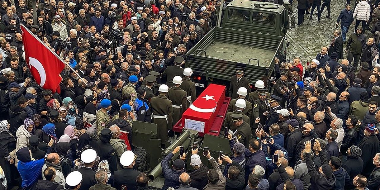 Şehit Piyade Uzman Onbaşı Day, Memleketi Trabzon'da Son Yolculuğuna Uğurlandı