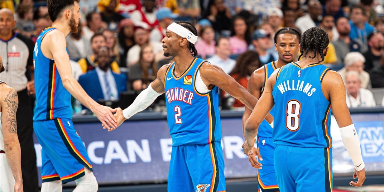 NBA'de Thunder, 29 Sayı Geriden Gelip Grizzlies'i 114-108 Yenerek Seride 3-0 Öne Geçti