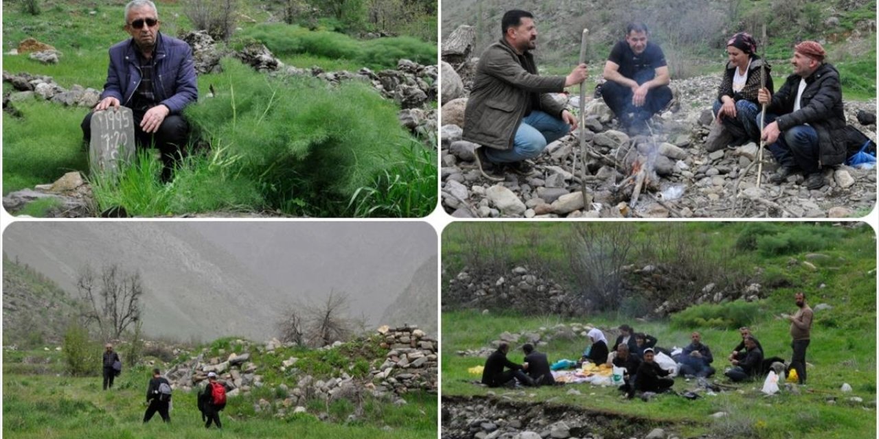 Terör Nedeniyle Göç Ettikleri Toprakları Yıllar Sonra Görme Fırsatı Buldular