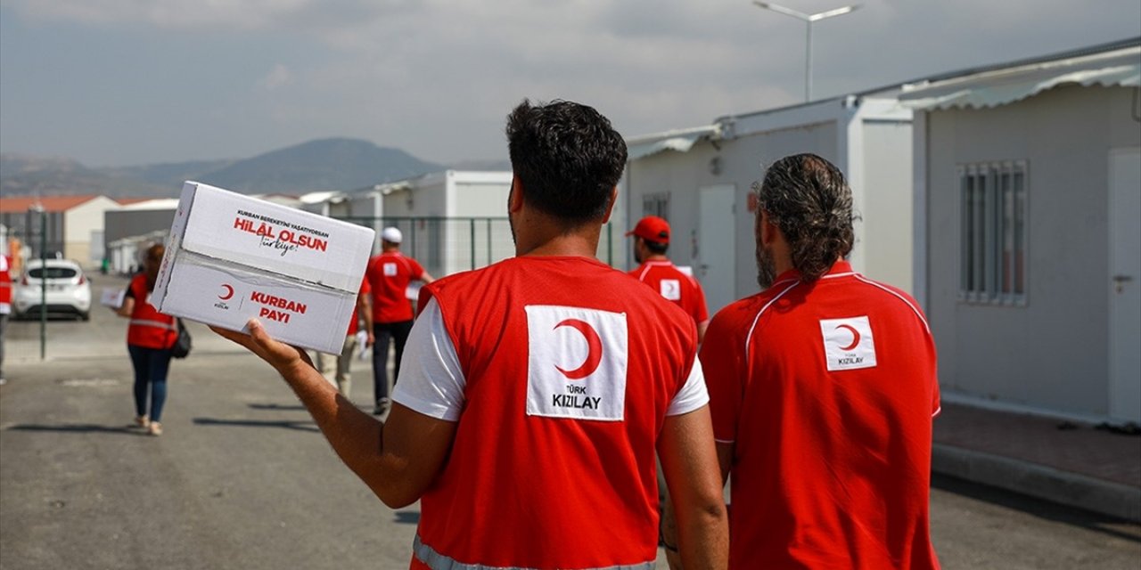 Türk Kızılay 4 Milyonu Aşkın Kişiye Kurban Eti Ulaştıracak