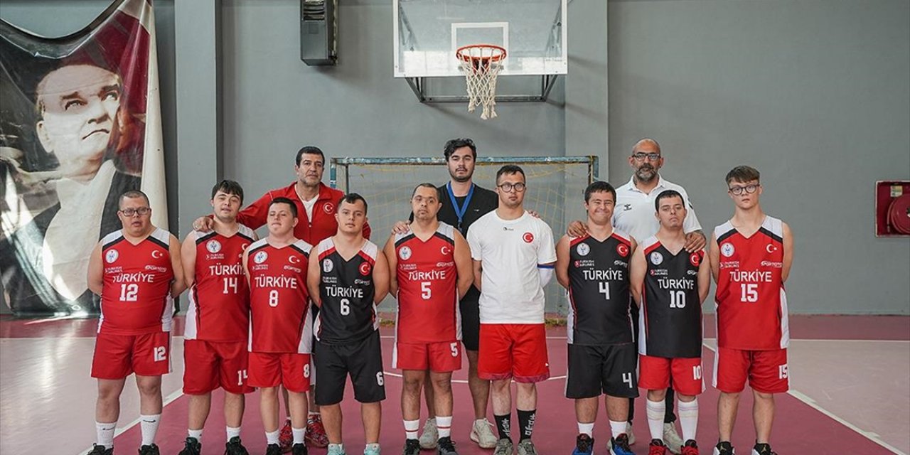 Down Sendromlular Basketbol Milli Takımı'nda Hedef İtalya'dan Altın Madalyayla Dönmek