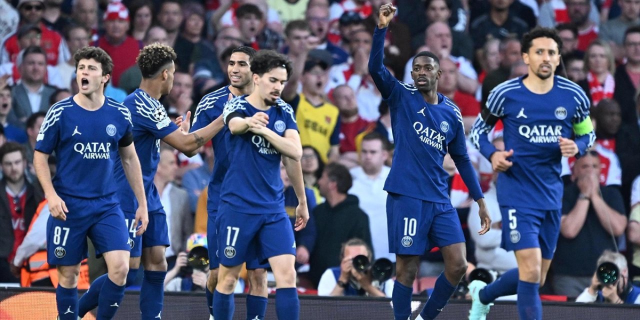 Devler Ligi'nde Psg Deplasmanda Arsenal'i Mağlup Etti