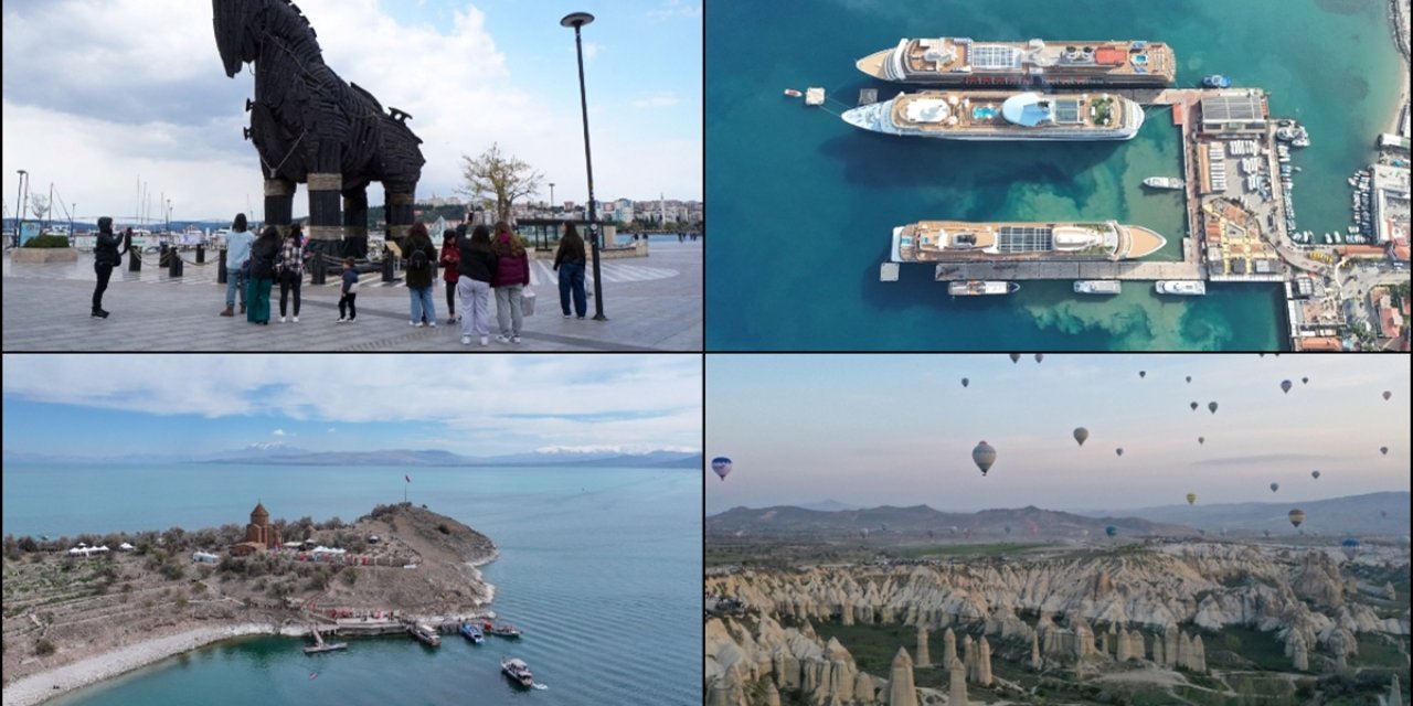 Türkiye'nin Turizm Geliri Yılın İlk Çeyreğinde Yıllık Bazda Yüzde 5,6 Arttı