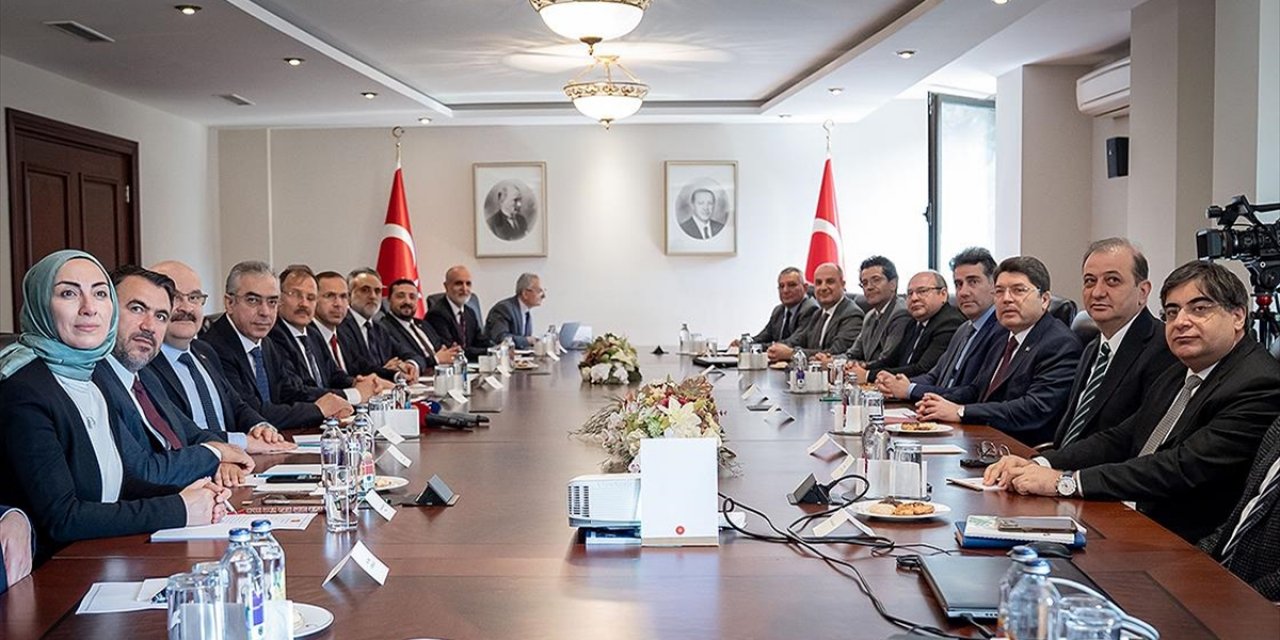 Cumhurbaşkanlığı Hukuk Politikaları Kurulu Çankaya Köşkü'nde Toplandı