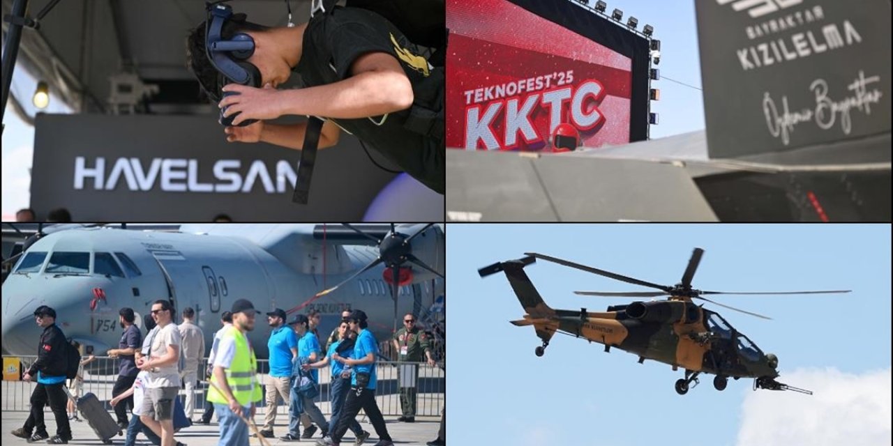 Teknofest KKTC Kapılarını Ziyaretçilere Açtı