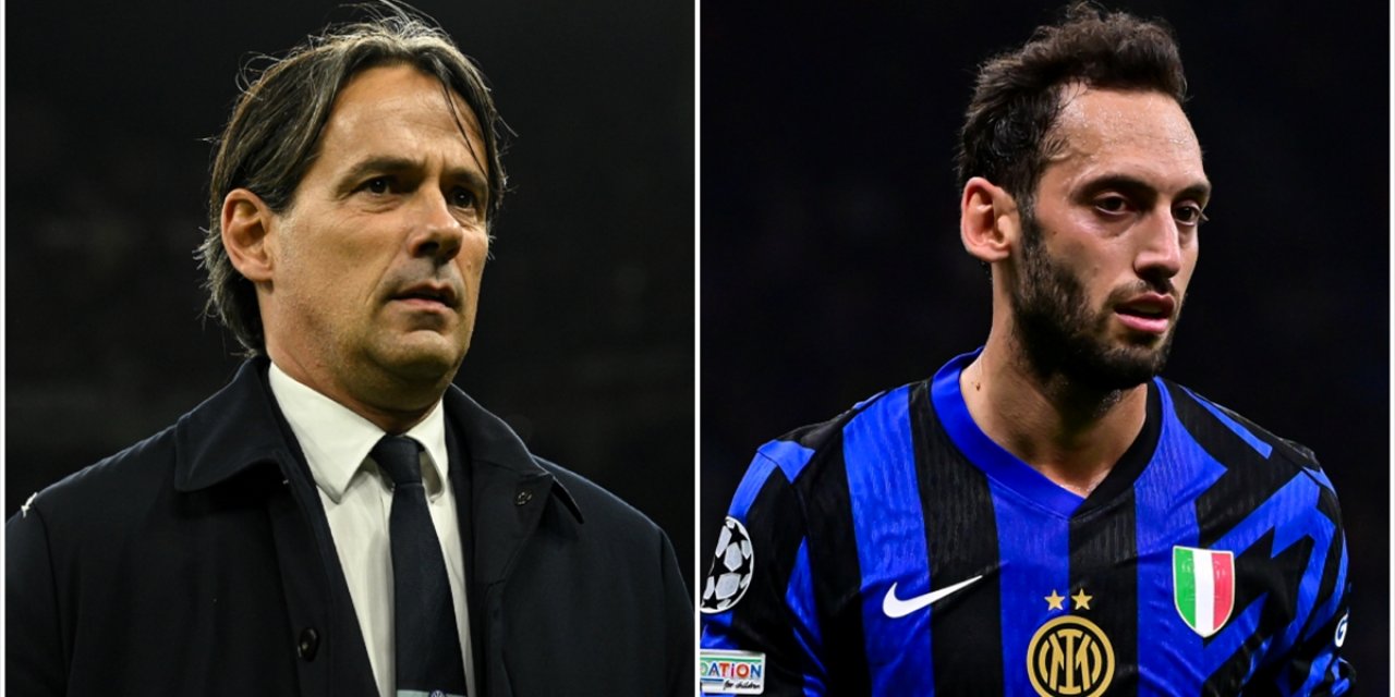 İtalya Futbol Federasyonu'ndan Hakan Çalhanoğlu Ve Simone Inzaghi'ye Ceza