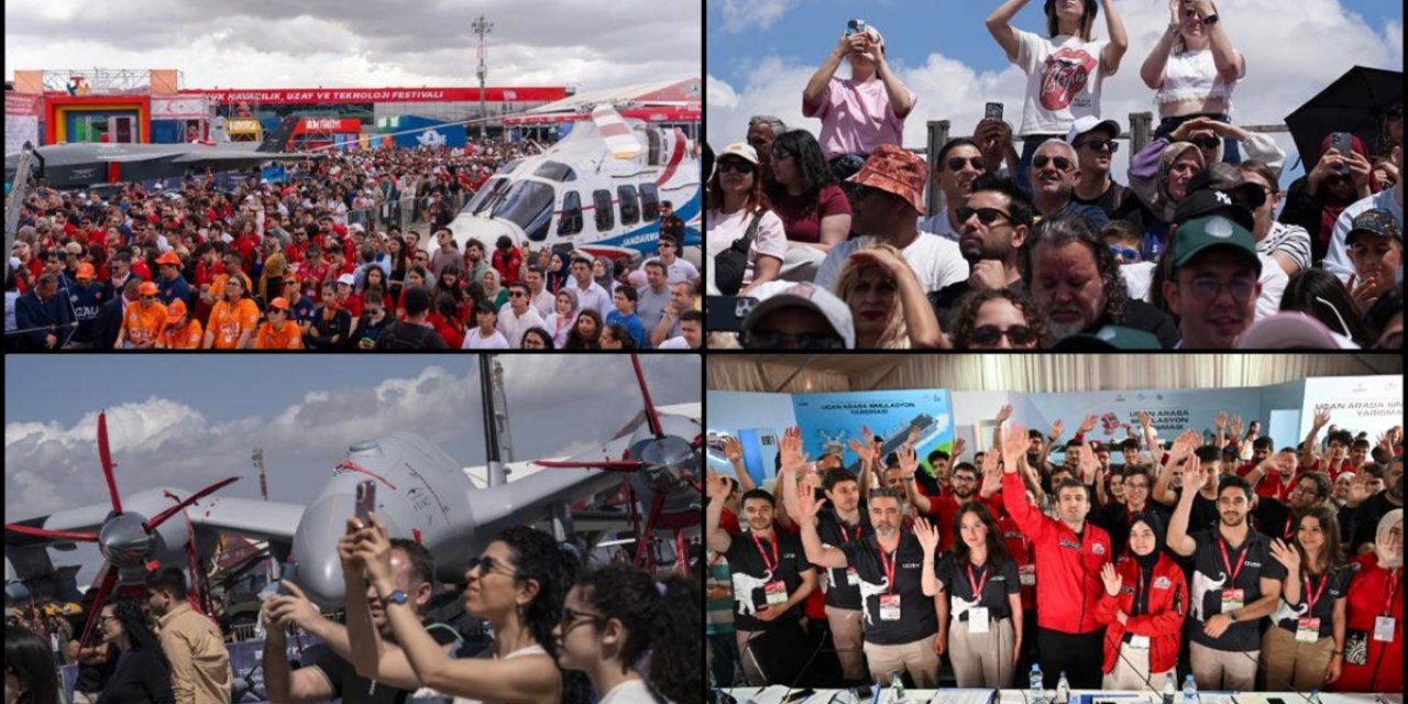 Teknofest KKTC'yi İlk Gününde 62 Bin Kişi Ziyaret Etti