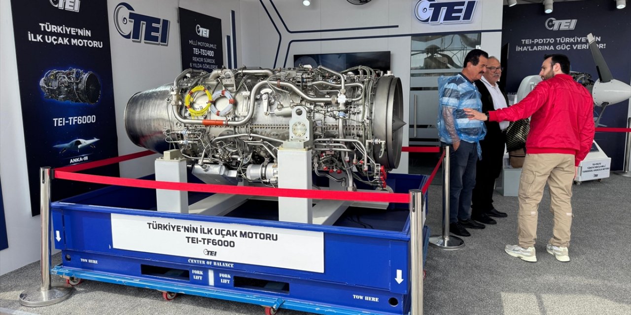 TEI, Ürettiği Havacılık Motorlarını Teknofest Kktc'de Sergiliyor