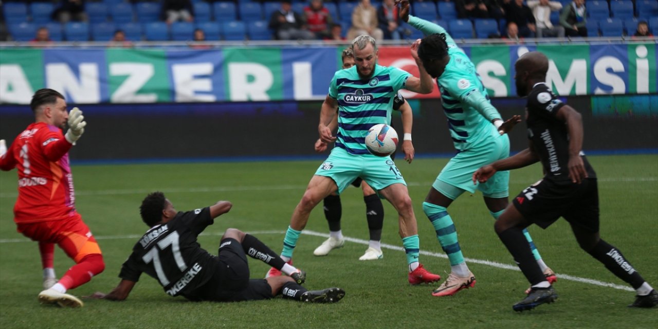 Çaykur Rizespor, Gaziantep FK'yi Mağlup Etti