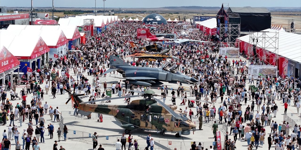 Teknofest 10 Milyon 688 Bin Kişiyi Havacılık, Uzay ve Teknolojiyle Buluşturdu