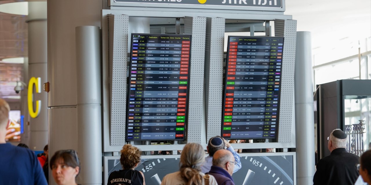 Uluslararası Hava Yolu Şirketleri, Tel Aviv Uçuşlarını Askıya Alma Kararını Uzattı