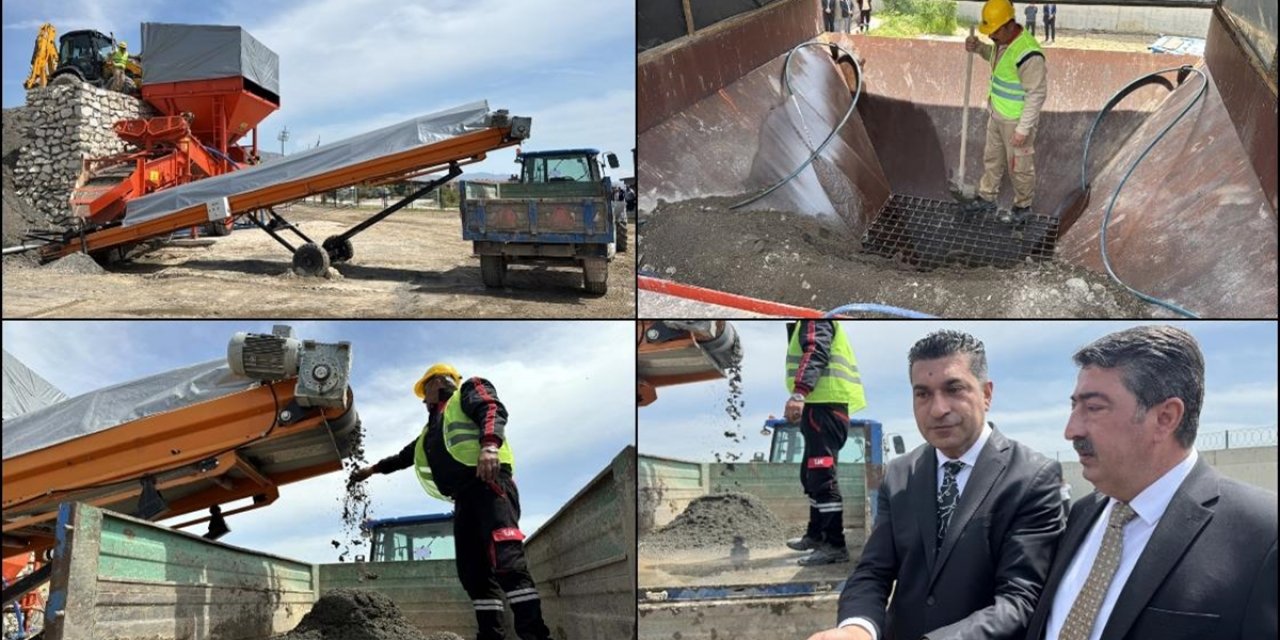 Elazığ Hipodromu'ndaki Atık Kumlar Geri Dönüşümle Tekrar Kullanılacak