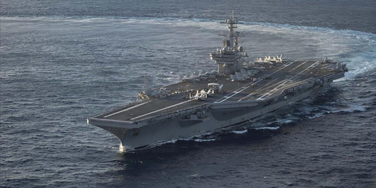 ABD Donanmasında İkinci Kez Bir Savaş Uçağı, Uçak Gemisinden Kızıldeniz'e Düştü