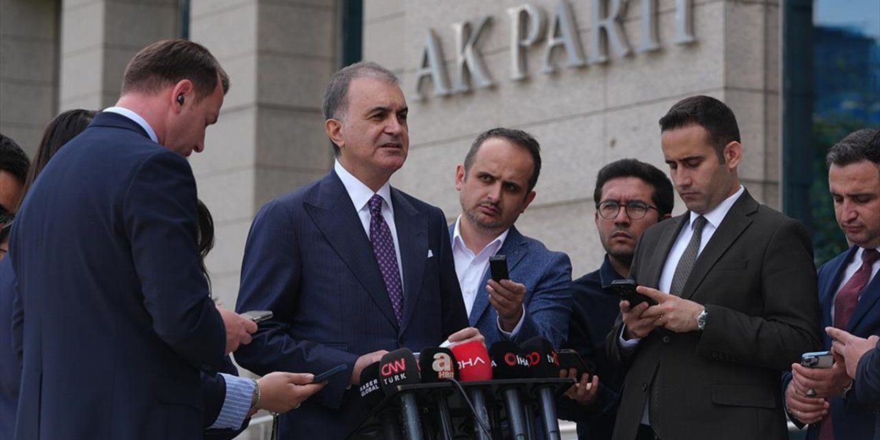 Ak Parti Sözcüsü Çelik: Terör Örgütünün Feshini İlan Etmesi Gerekmektedir