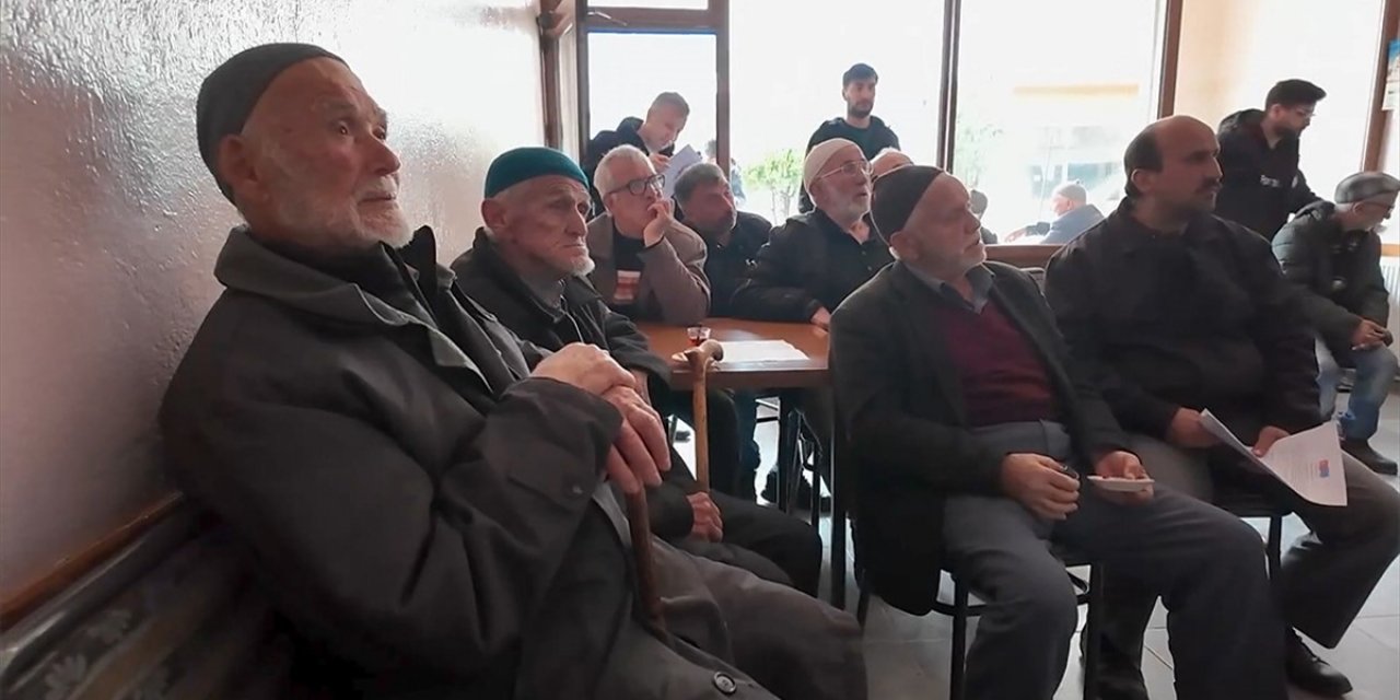 Bartın Üniversitesinden Köy Kahvehanelerinde Afet Bilinci Eğitimi