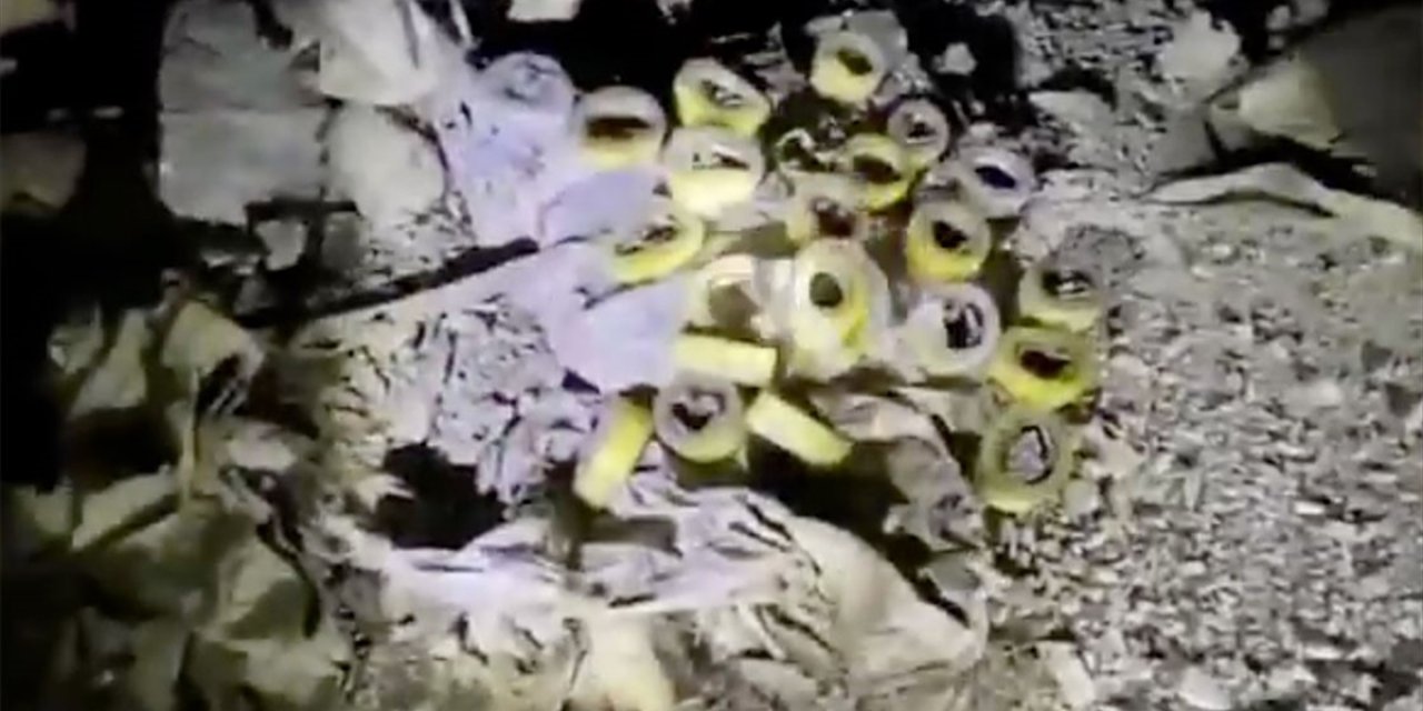 Irak'ın Kuzeyinde Teröristlerce Kullanılan Mağara Kullanılamaz Hale Getirildi