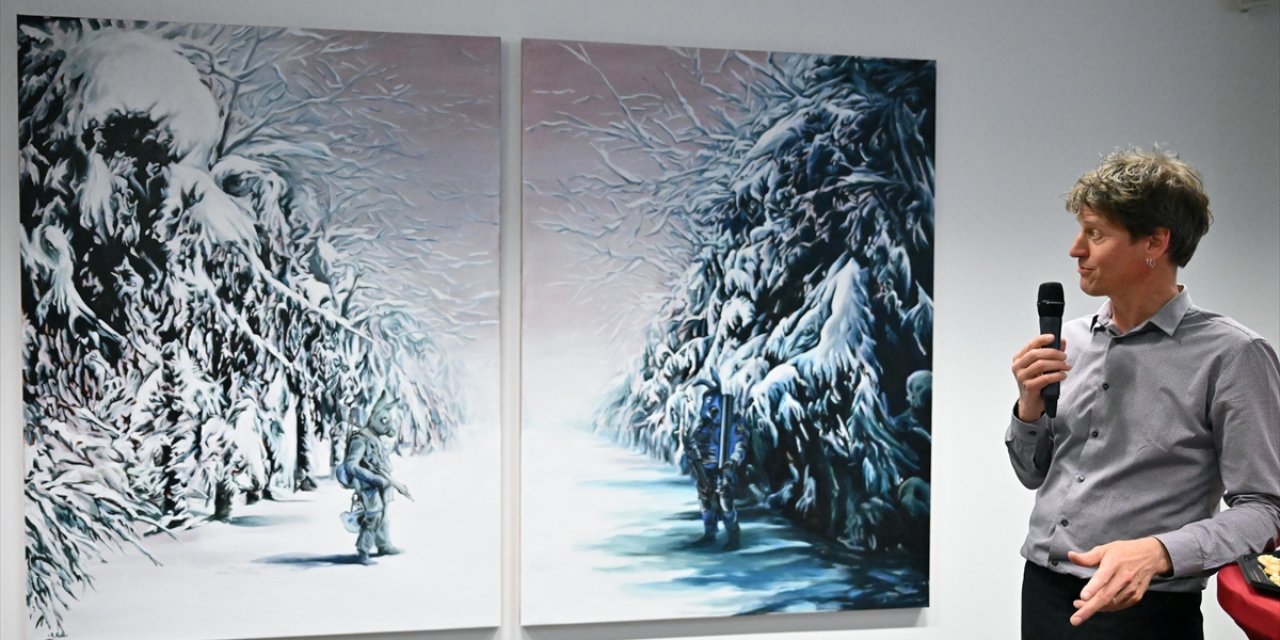 Türkiye'nin AB Nezdindeki Daimi Temsilciliği'nde "Avrupa'yı Düşünmek" İsimli Sergi Açıldı