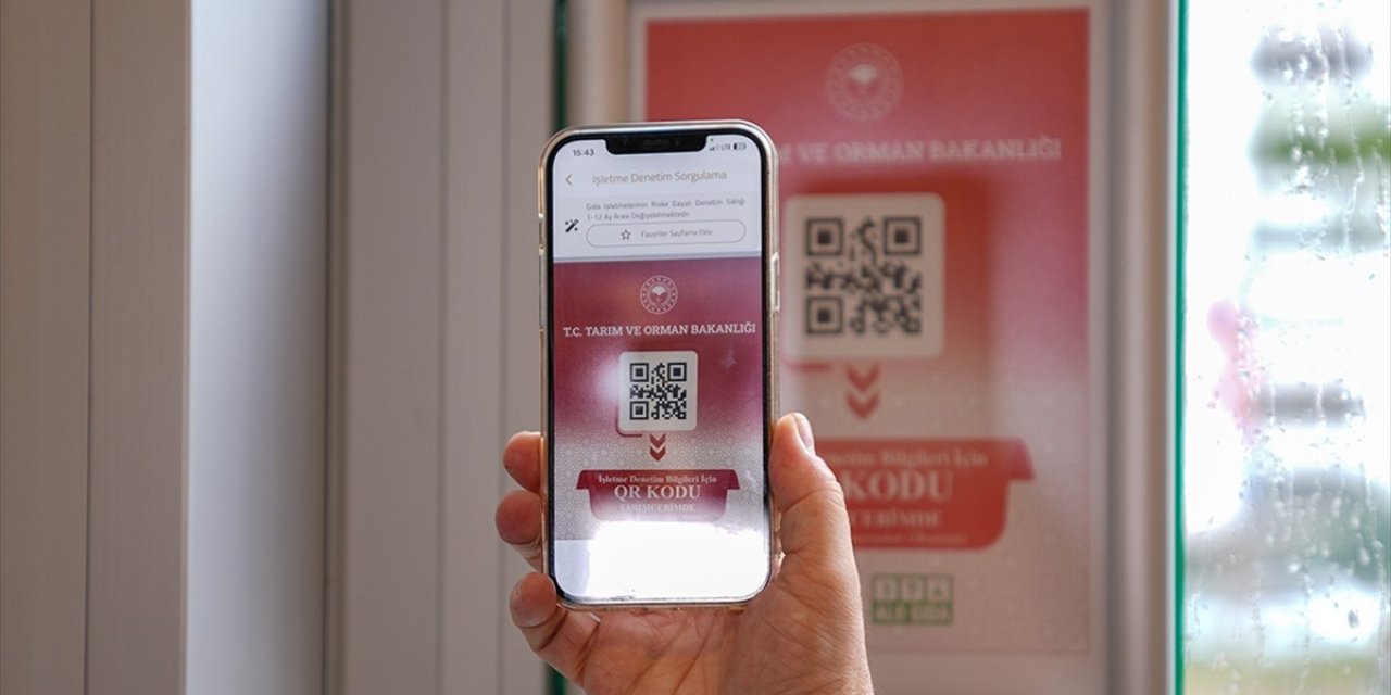 Gıda İş Yerleri "İşletme Karekodları"nı Tüketicilerin Görebileceği Yerde Bulunduracak