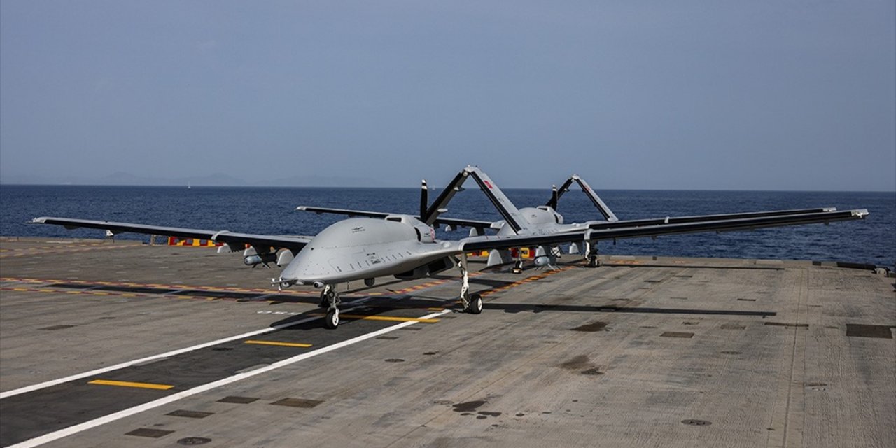 Bayraktar Tb3 Siha'lar Denizkurdu-2025 Tatbikatı'nda