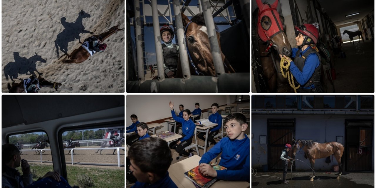 Geleceğin Jokeyleri Hipodromlarda At Koşturmak İçin Zorlu Eğitimden Geçiyor