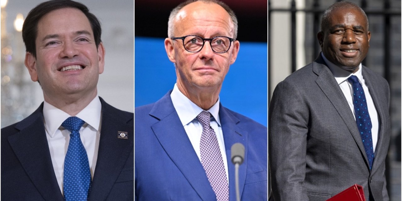 ABD Dışişleri Bakanı Rubio, Almanya Başbakanı Merz ve İngiltere Dışişleri Bakanı Lammy İle Görüştü