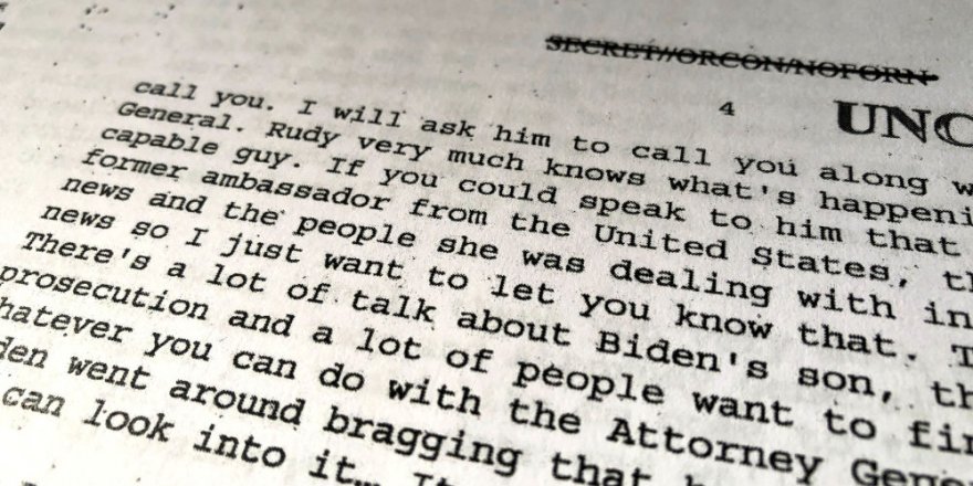 Trump'ın Azil Soruşturması Tetikleyen Görüşmesinin İçeriği Yayımlandı: Ukrayna Liderinden Biden'a Soruşturma İstemiş