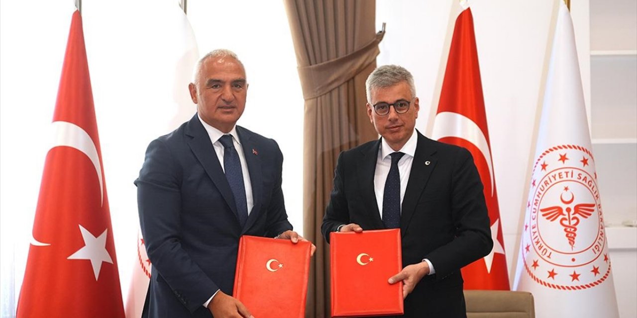 Sağlık Bakanlığı İle Kültür ve Turizm Bakanlığı Arasında Sağlık Turizminde İşbirliği Protokolü