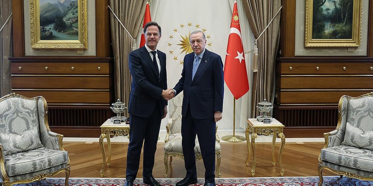 Cumhurbaşkanı Erdoğan, Nato Genel Sekreteri Rutte'yi Kabul Etti