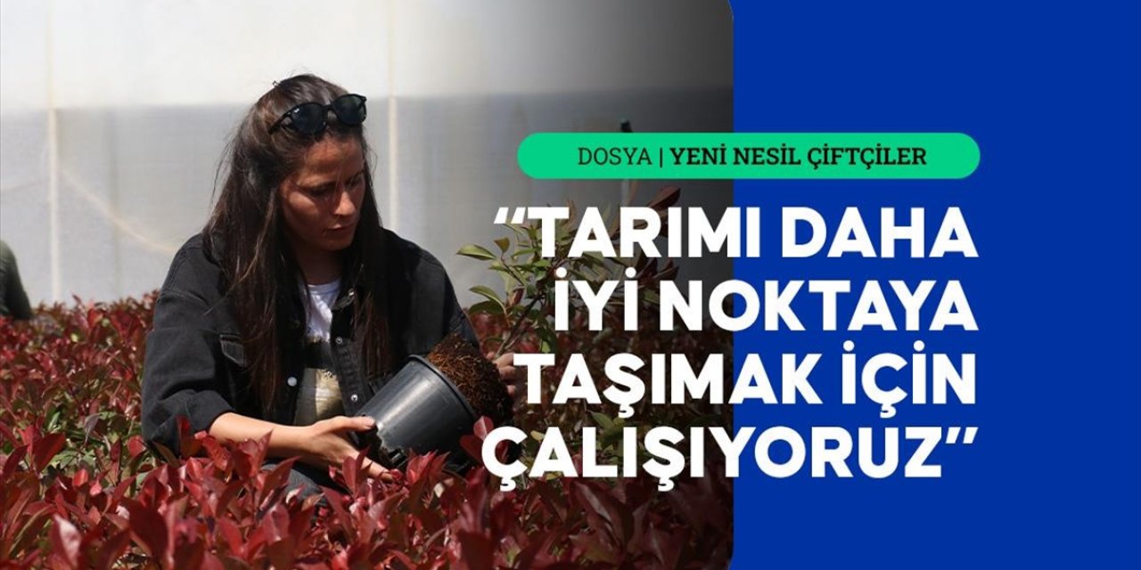 Yalova'da Süs Bitkisi Üreten Genç Kadın Çiftçi İhracata Odaklandı