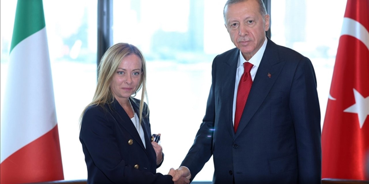 Cumhurbaşkanı Erdoğan, İtalya Başbakanı Meloni İle Telefonda Görüştü