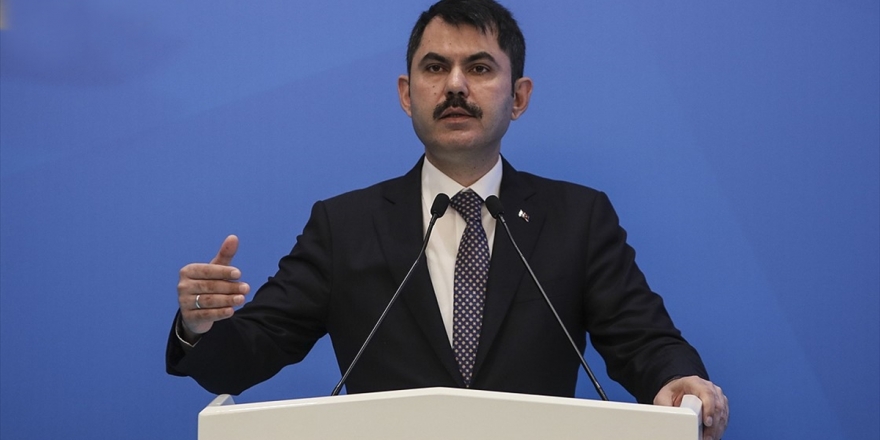 Bakan Murat Kurum: Paris Anlaşması'na İmza Atmış Birçok Ülkeden Fazla Yatırım Yapıyoruz