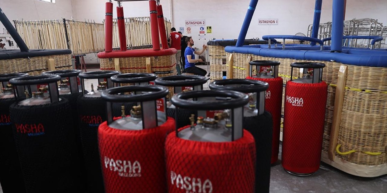 Sıcak Hava Balonlarının Yakıt Tankı da Yerli Oldu