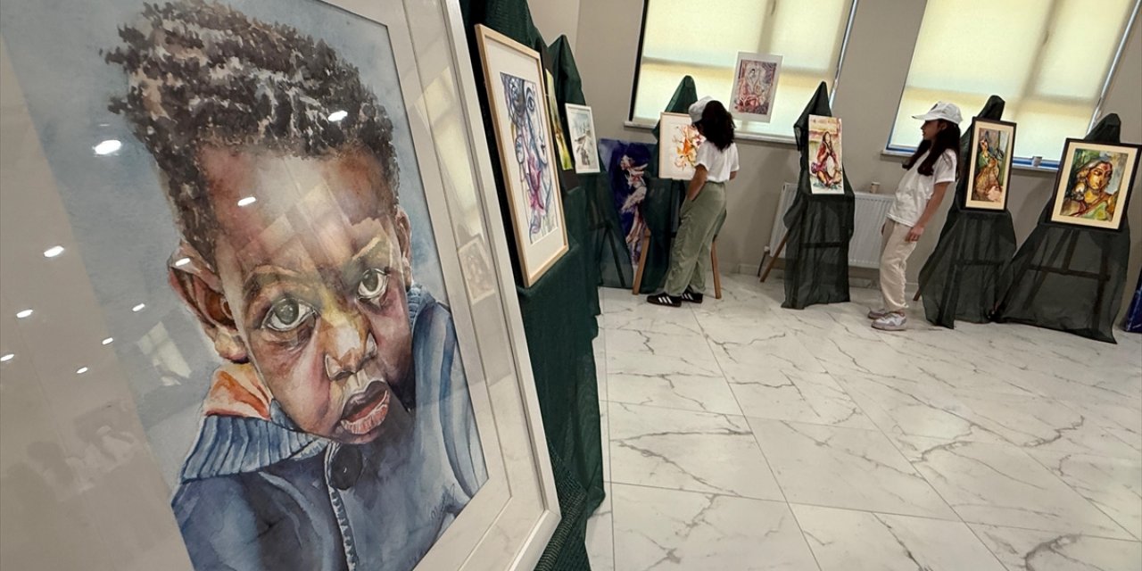 Düzce'de 10 Ülkeden 41 Ressam "Uluslararası Suluboya Festivali"nde Buluştu