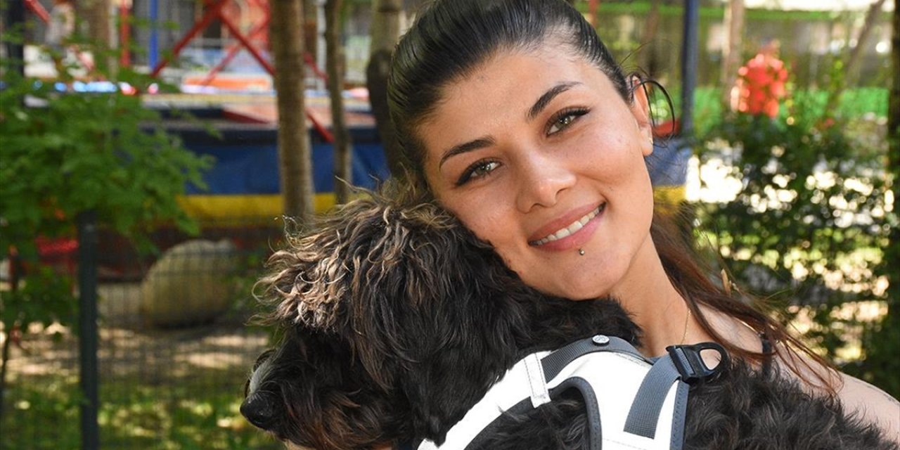 Enduro Sporcusunun Yol Arkadaşı Köpeği "Buji" Oldu