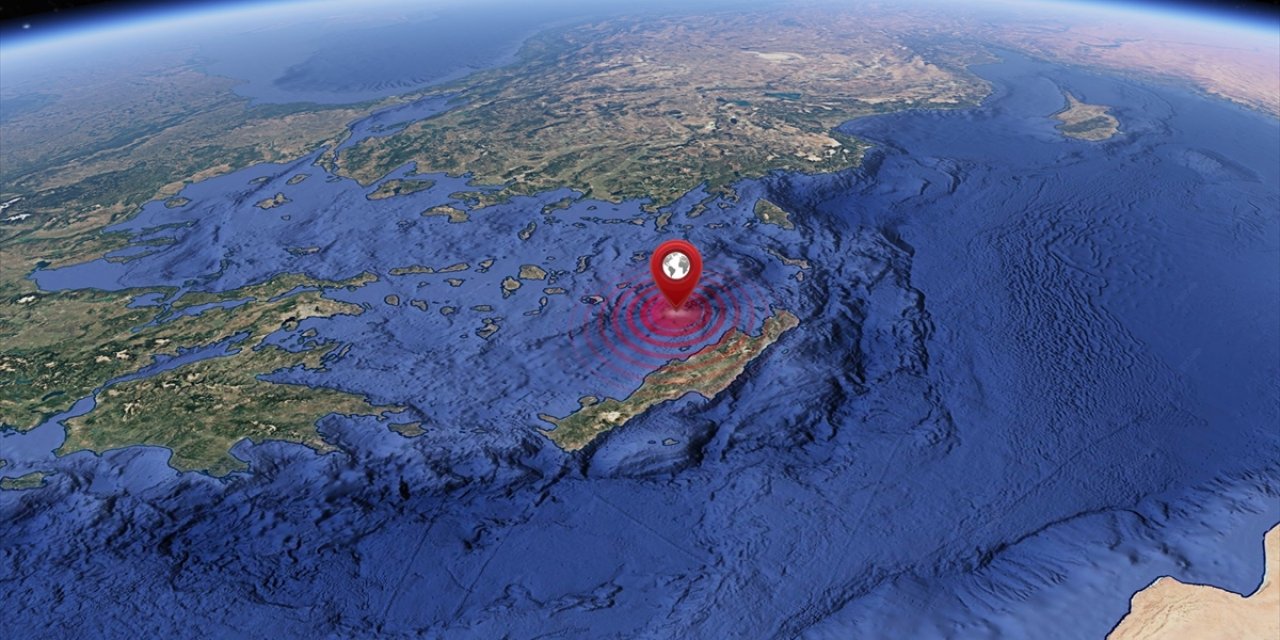 Girit Adası Açıklarında 6,2 Büyüklüğünde Deprem